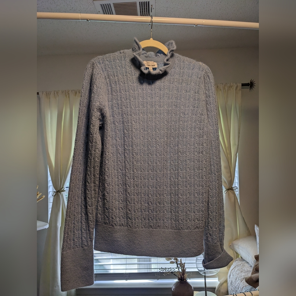 & Other Stories Ruffle Collar Sweater